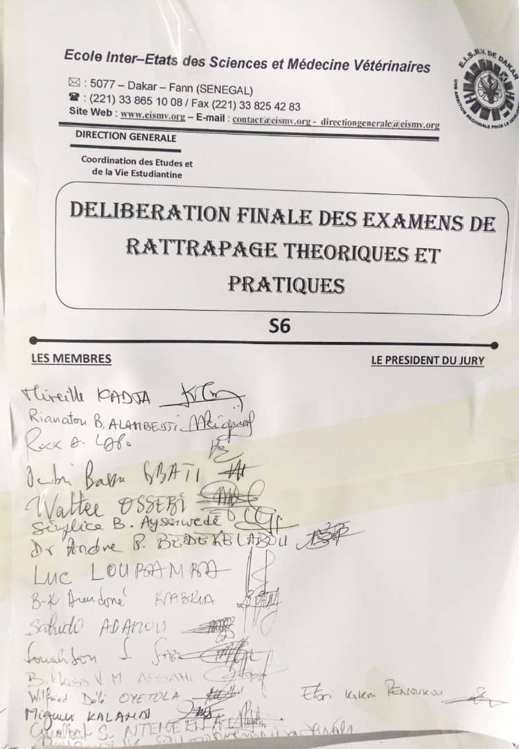 Protégé : Proclamation des résultats S5-S6: Déliberation finale 2018-2019